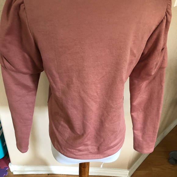 Lucky brand blush pink long sleeve top size XS - Picture 3 of 8